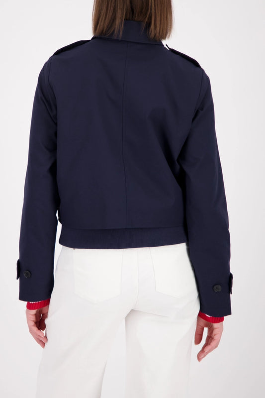 Monari Marine Short Trench Coat 410321