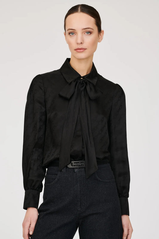 Weill pussy bow shirt 117005