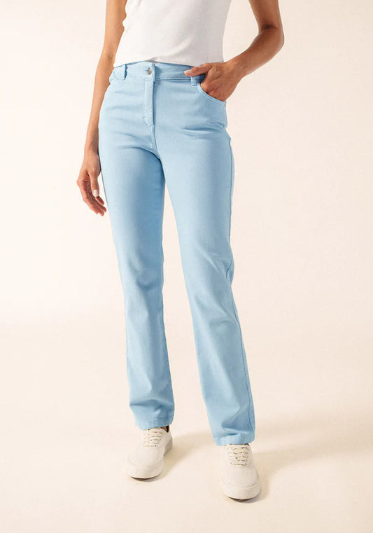 Saint James Shadow Slim Leg 5 Pocket Stretch Jeans Patri 11 COUL