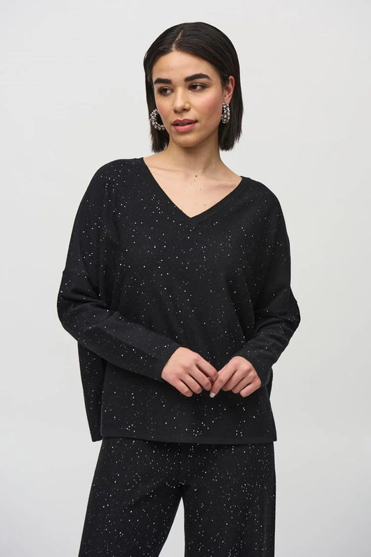 Joseph Ribkoff sequinned top 244921