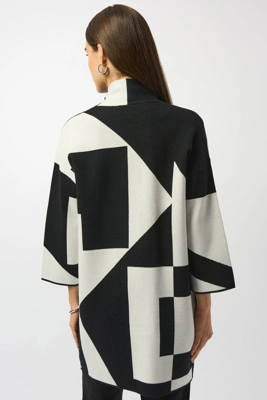 Joseph Ribkoff colour block cardigan 253901