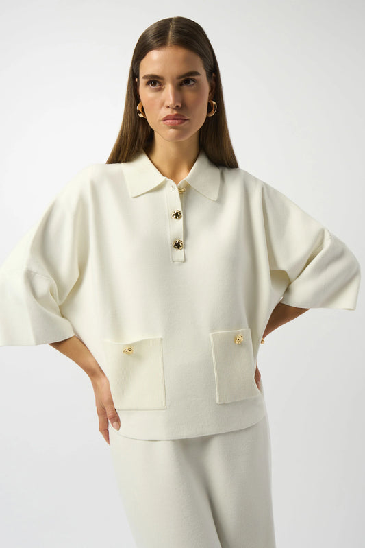 Joseph Ribkoff polo sweater 253962