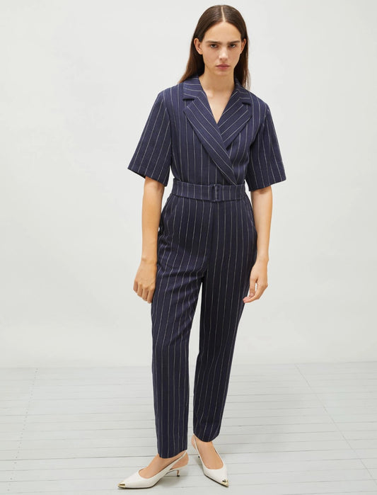 Marella pinstripe jumpsuit Banana