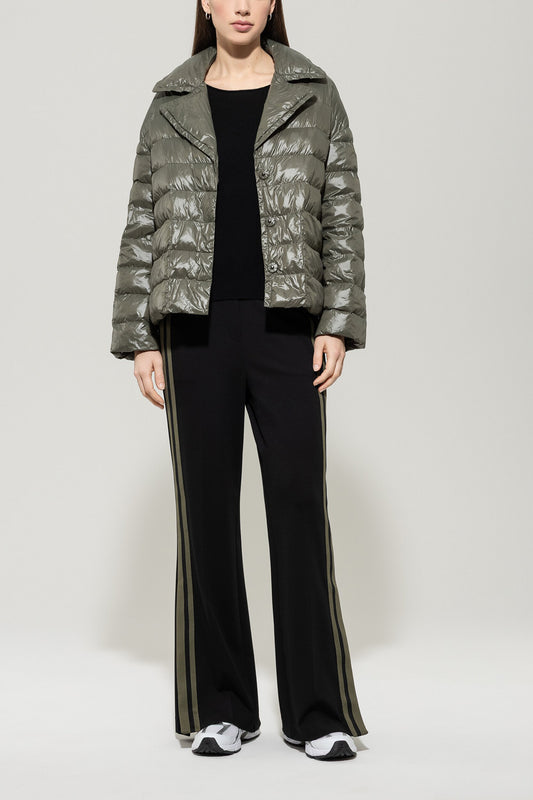 Luisa Cerano quilted jacket khaki 428511