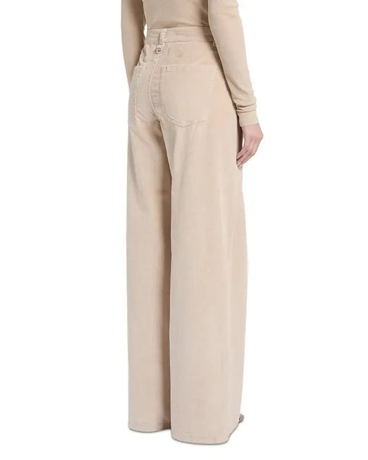 Marella Turtledove Wide Leg Corduroy Trousers