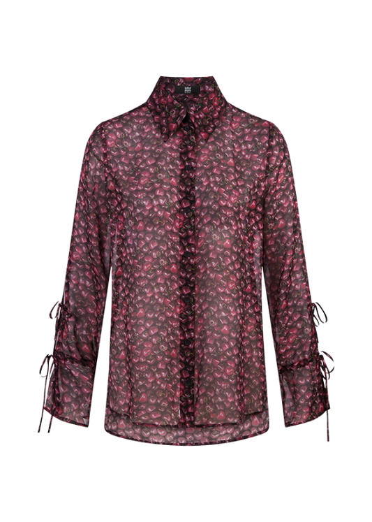 Riani cherry print blouse 575120