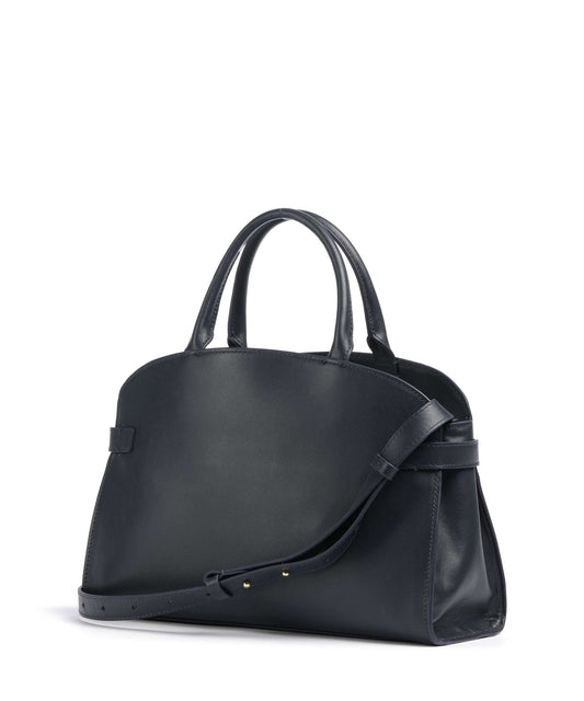 Coccinelle Midnight Blue Fine Grain Leather Bag