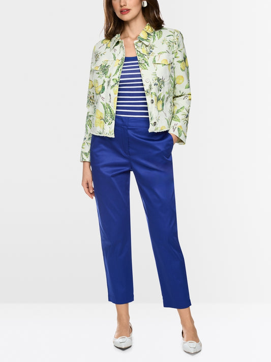 Marc Cain Blue Franca trousers