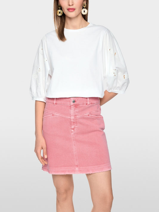 Marc Cain Sports 3/4 Balloon Sleeve Top AS48.63 J84