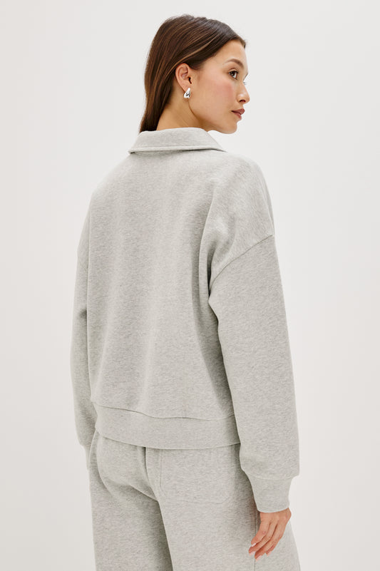 Rails long sleeve collared top Barlow
