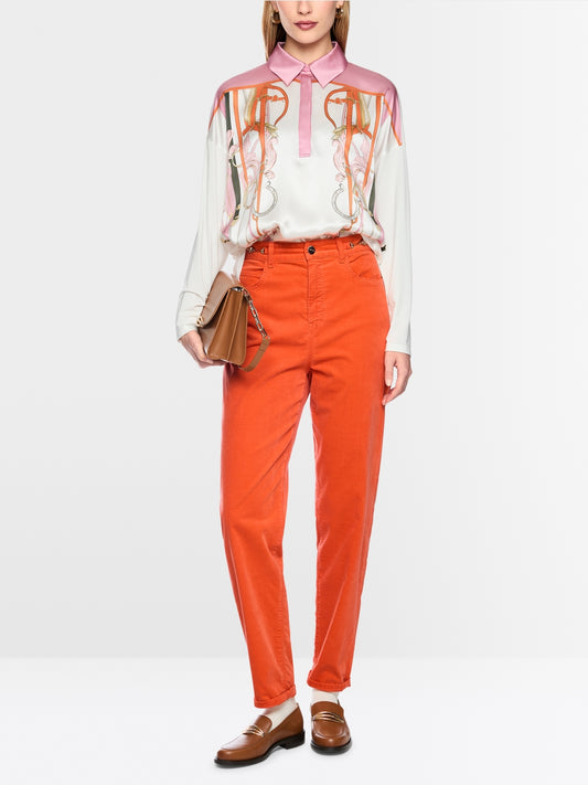 Marc Cain Tigerlily FEURA Velvet Trousers