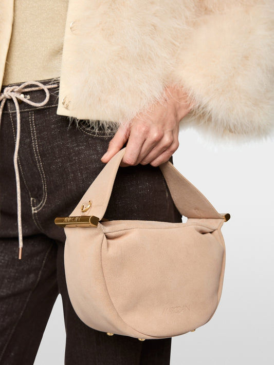 Marc Cain Mini Suede Shoulder Bag