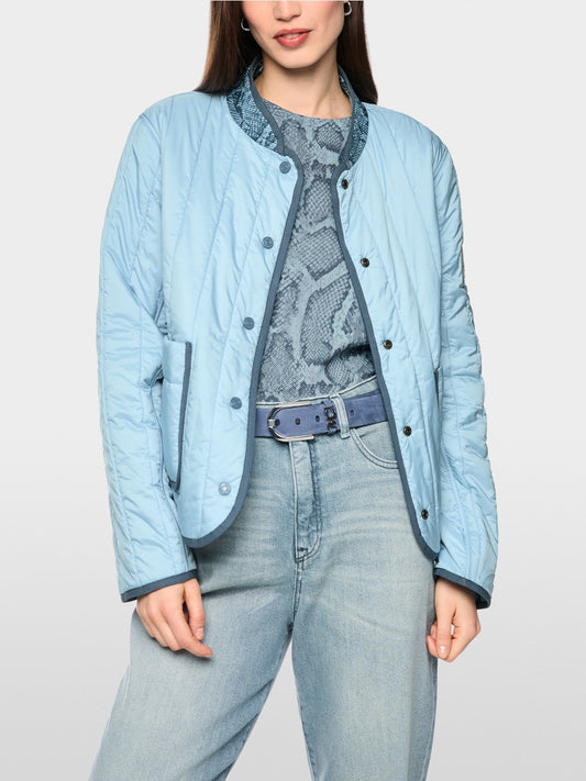Marc Cain Sports Blue Padded Reversible Outdoor Jacket