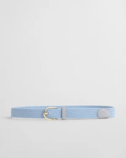 Gant blue elastic braided belt 4940030