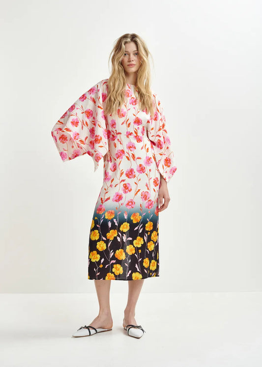 Essentiel Antwerp floral print midi dress Hermione