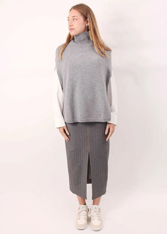 Max Mara Weekend polo neck tank top Annicane