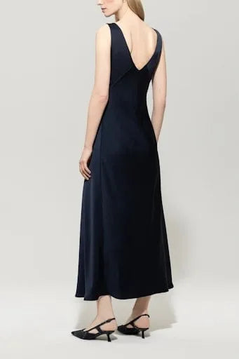 Luisa Cerano satin maxi dress 728602