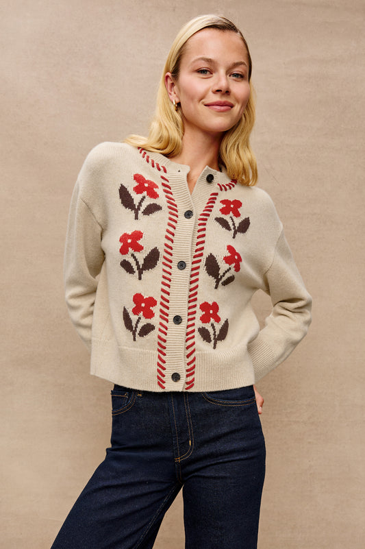 Rails floral cardigan Mavie