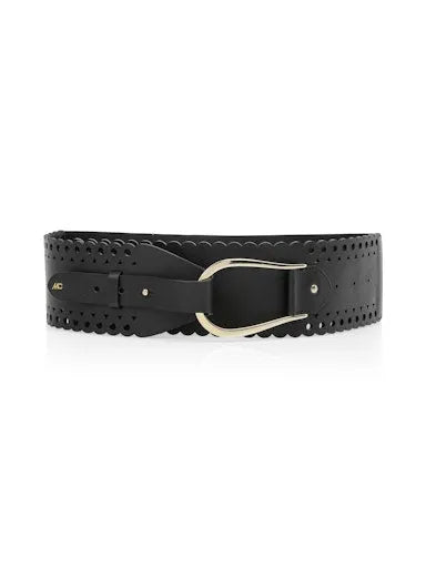 Marc Cain leather belt YCG1.08 L43 - Jane Young
