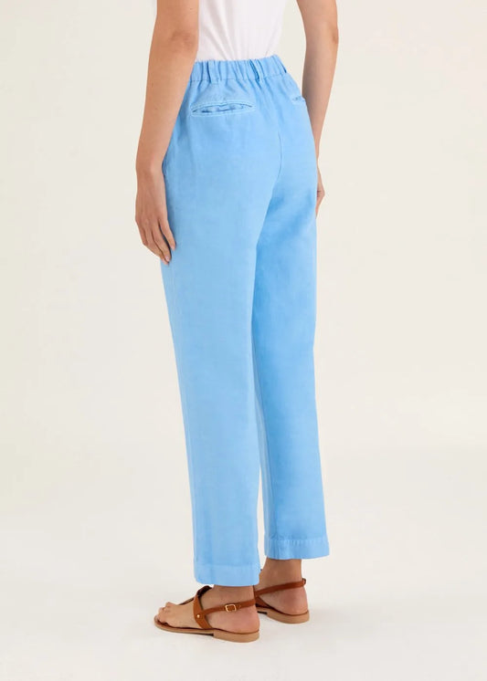 Rosso 35 linen/cotton blend trousers N1819P