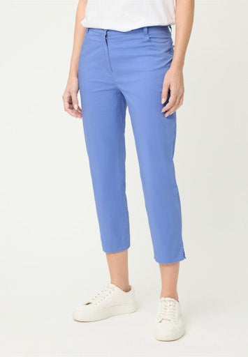Olsen Blue Mona Slim-Leg Cropped Jeans in Stretch Cotton