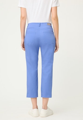 Olsen Blue Mona Slim-Leg Cropped Jeans in Stretch Cotton