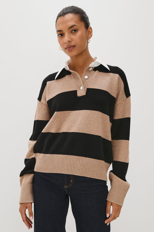 Rails bold stripe polo Paxton