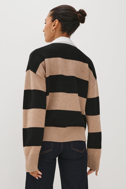Rails bold stripe polo Paxton