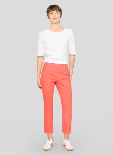 Rabe Coral Stretch Crop Jeans – 3/4 Length, Elasticated Waist
