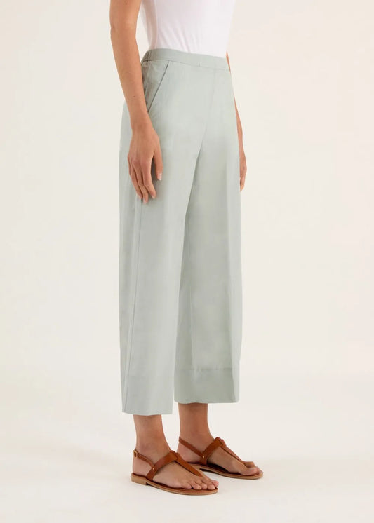 Rosso 35 crop wide leg trousers S7071P