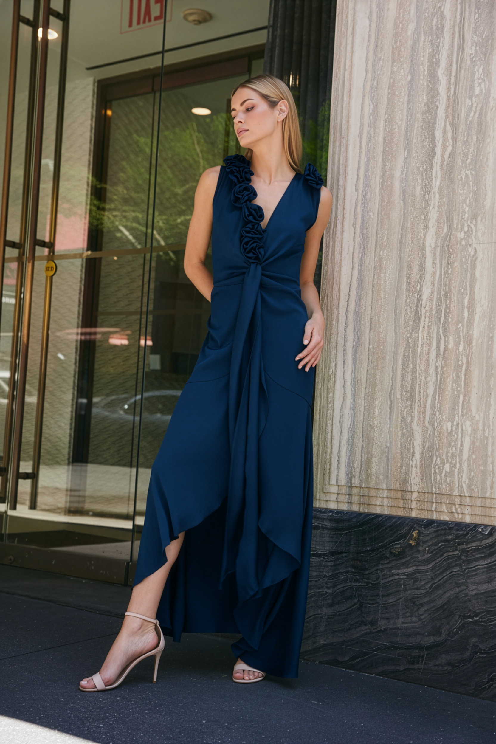 silk maxi dress uk Navy Silk Maxi Dresses With Sleeves Navy Blue Long Sleeve Evening Maxi Dress Uk Bridesmaid Dresses