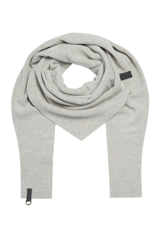 Henriette Steffensen Sand Soft Fleece Triangle Scarf