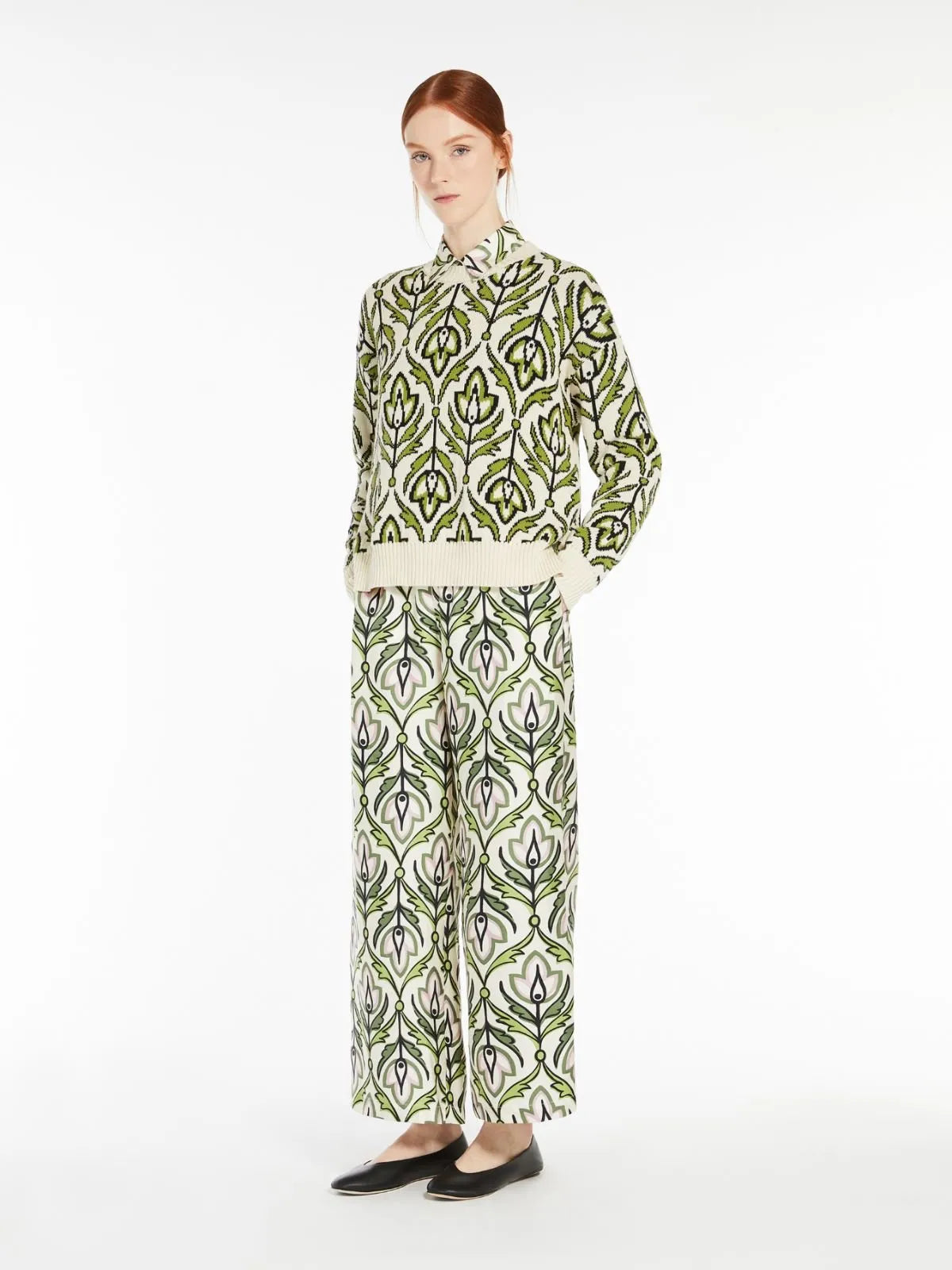 Max Mara Weekend silk trousers Eusebio - Jane Young
