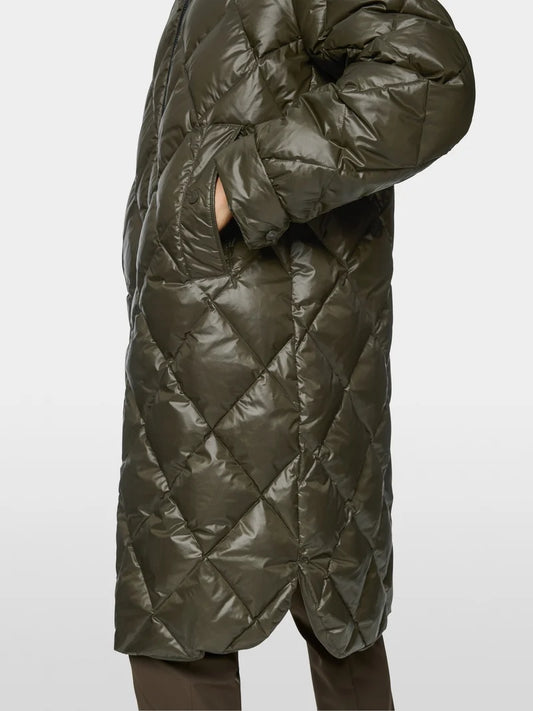Marc Cain Sport Quilted Coat ZS11.05 w20-OLIVE