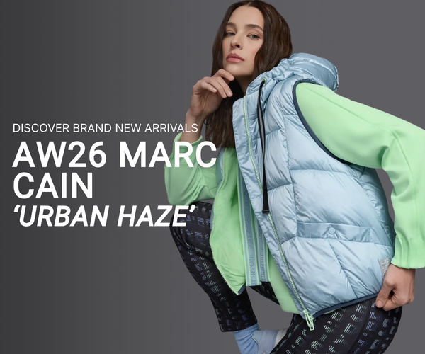 Discover New Marc Cain AW26 - 'Urban Haze'