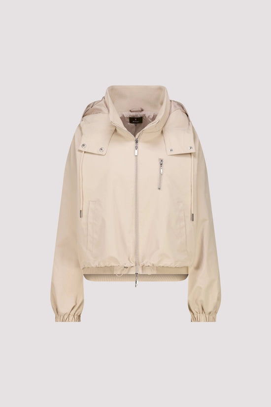 Monari Sand Oversized Jacket with Hood 410365