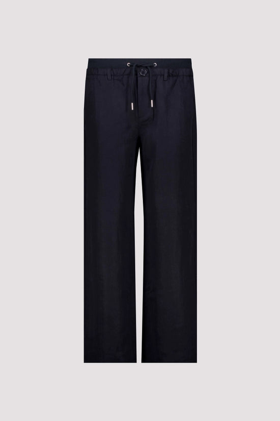 Monari Marine Wide Leg Trousers with Drawstring