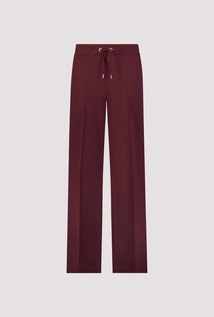 Monari Bordeaux Wide Leg Jogger Trouser 810037
