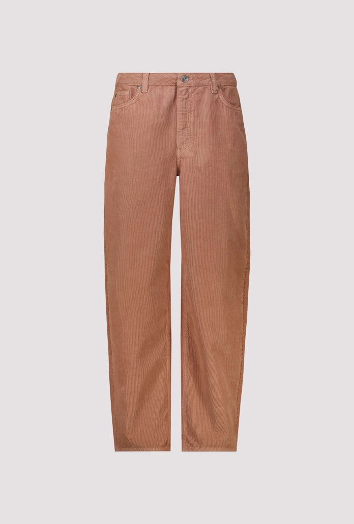 Monari Brown Barrel Cord Trousers