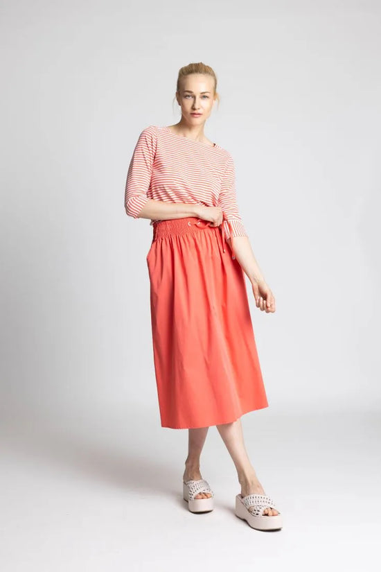 Sani Blue cotton mix skirt