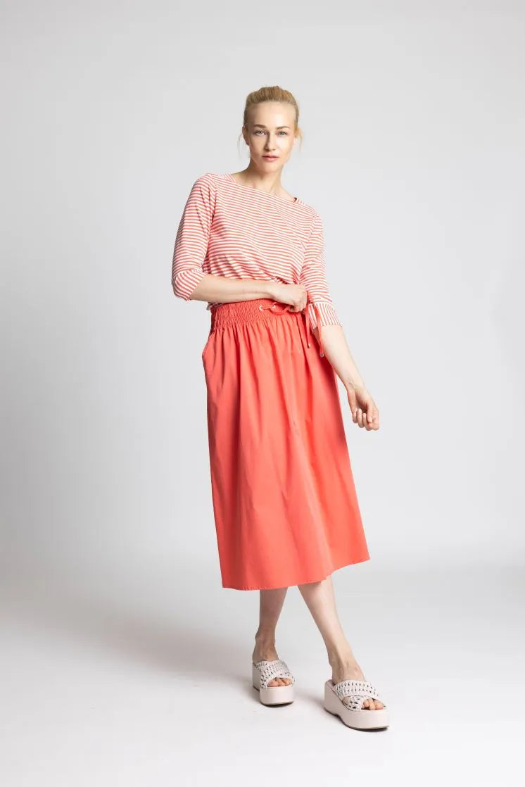 Sani Blue cotton mix skirt