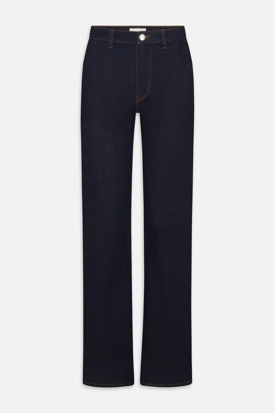 Frame Rinse High Rise Straight Long Length Jeans 1026814