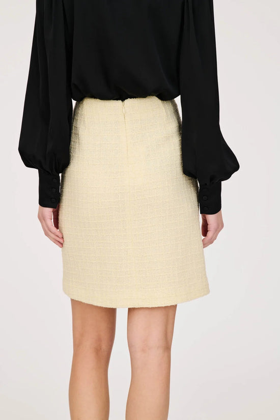 Weill straight tweed skirt