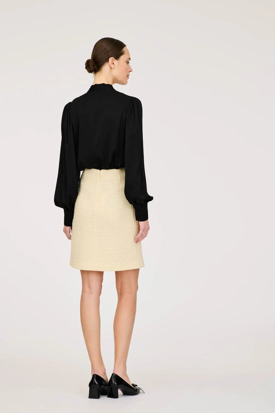 Weill straight tweed skirt