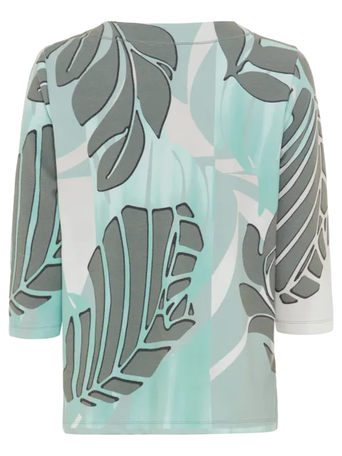 Olsen leaf print sweatshirt 11201651