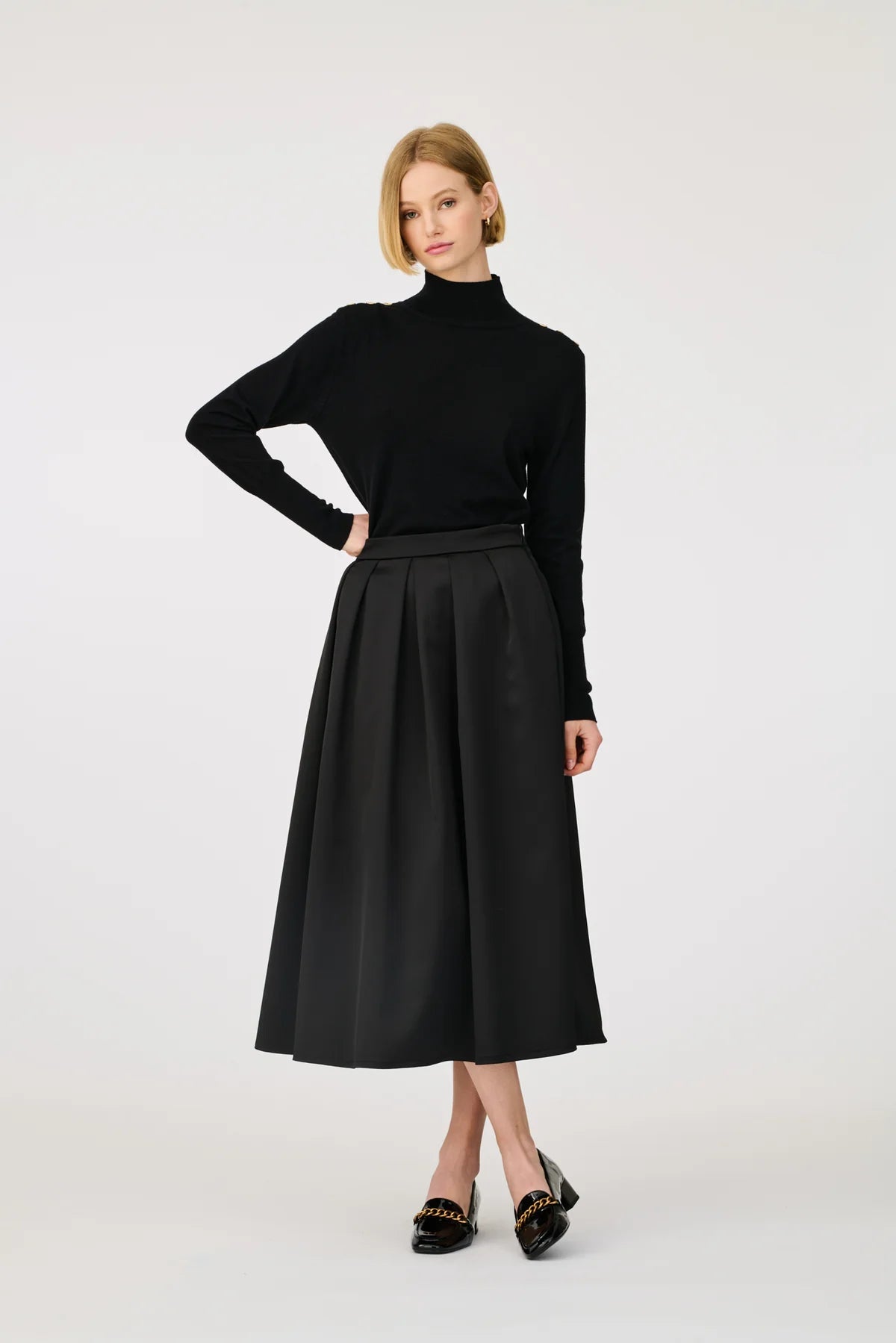 Weill taffeta tulip skirt