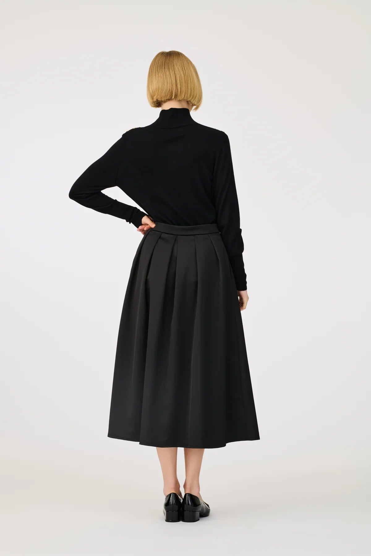 Weill taffeta tulip skirt
