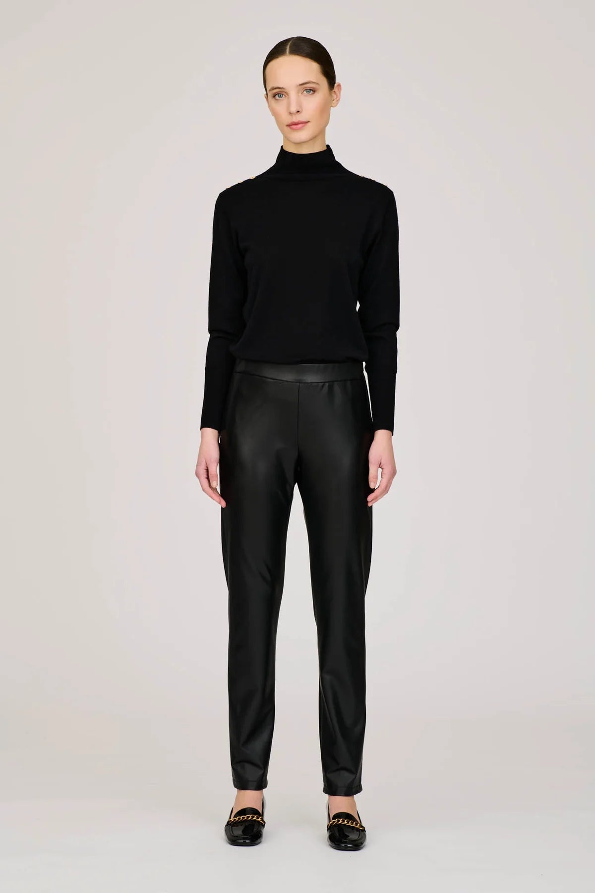 Weill faux leather leggings 113003