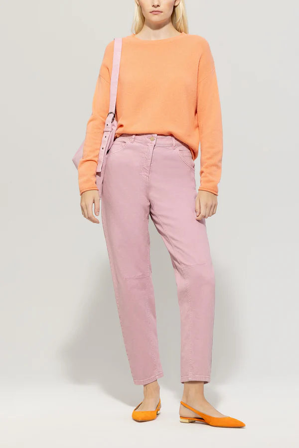 Luisa Cerano cashmere blend sweater 118606 Peach