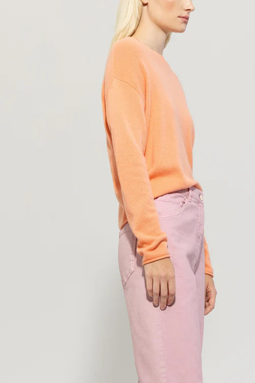 Luisa Cerano cashmere blend sweater 118606 Peach